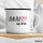 Emaille Tasse Ankara my love 300ml Vintage Emaille Becher
