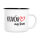 Emaille Tasse Kraków my love in Weiß, 300 ml