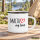 Emaille Tasse Malta my love in Weiß, 300 ml