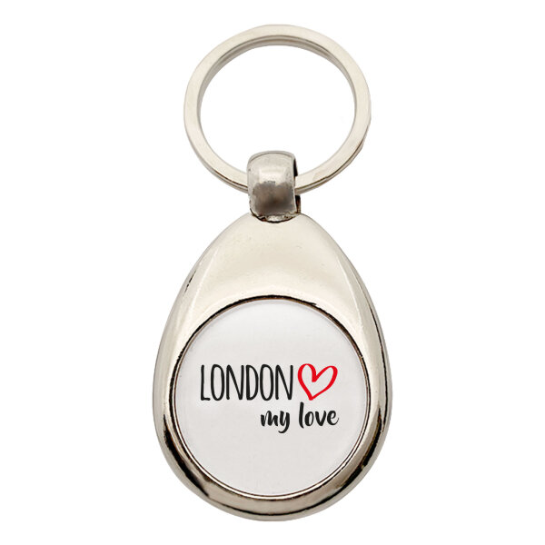 Schlüsselanhänger London my love