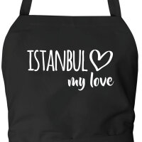 Schürze Istanbul my love