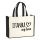 Jutetasche Istanbul my love 21 Liter Black