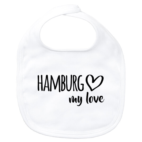 Baby Lätzchen Hamburg my love Klettverschluss