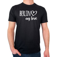 Herren T-Shirt Berlin my love Größe S-3XL