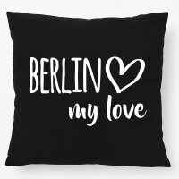 Kissen Berlin my love 40x40cm