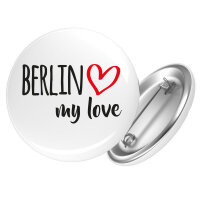 Button Berlin my love Anstecker