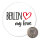 Magnet Berlin my love 59mm Kühlschrankmagnet Flaschenöffner