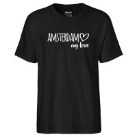 Herren T-Shirt Amsterdam my love Größe S-3XL
