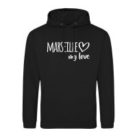 Unisex Hoodie Marseille my love Größe S-3XL
