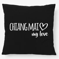Kissen Chiang Mai my love 40x40cm