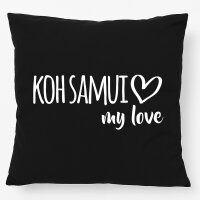 Kissen Koh Samui my love 40x40cm