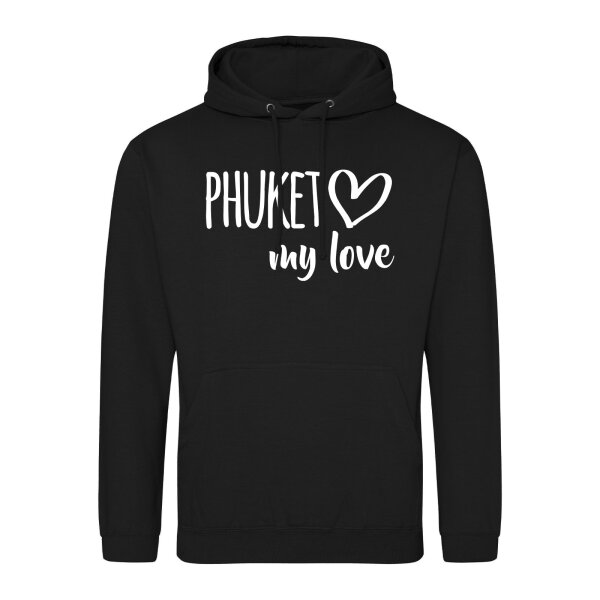Unisex Hoodie Phuket my love Größe S-3XL