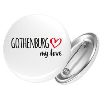 Button Gothenburg my love Anstecker