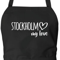 Schürze Stockholm my love