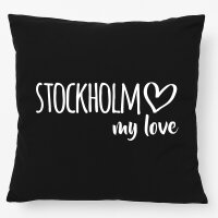 Kissen Stockholm my love 40x40cm