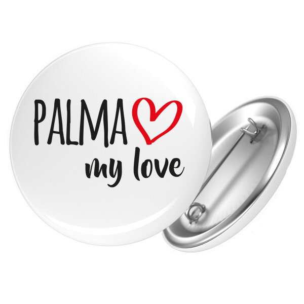Button Palma my love Anstecker