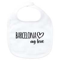 Baby Lätzchen Barcelona my love