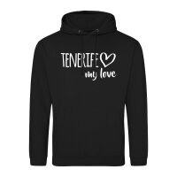 Unisex Hoodie Tenerife my love Größe S-3XL