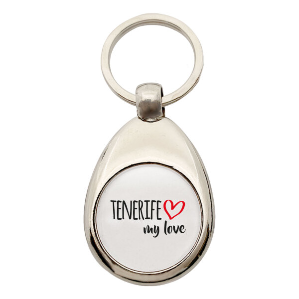 Schlüsselanhänger Tenerife my love