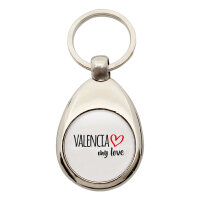 Schlüsselanhänger Valencia my love