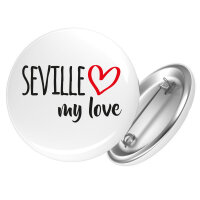 Button Seville my love Anstecker