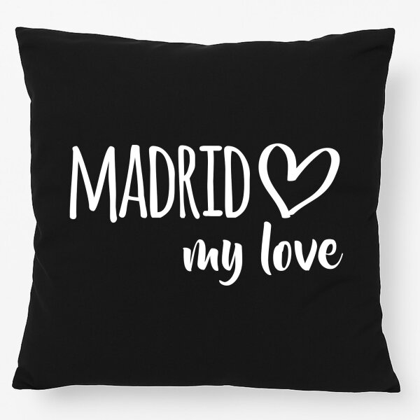 Kissen Madrid my love 40x40cm
