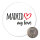 Magnet Madrid my love 59mm Kühlschrankmagnet Flaschenöffner