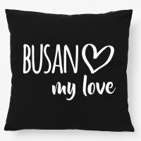 Kissen Busan my love 40x40cm