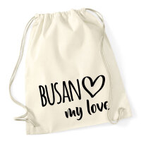Turnbeutel Busan my love 12 Liter