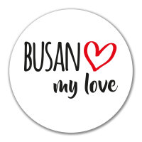 Aufkleber Busan my love 10cm Sticker