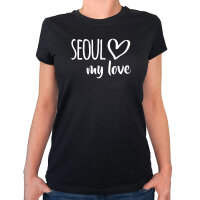 Damen T-Shirt Seoul my love Größe XS-XXL