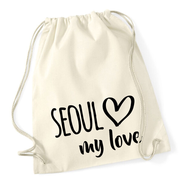 Turnbeutel Seoul my love 12 Liter