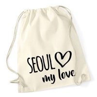 Turnbeutel Seoul my love 12 Liter