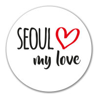 Aufkleber Seoul my love 10cm Sticker