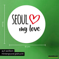 Aufkleber Seoul my love 10cm Sticker