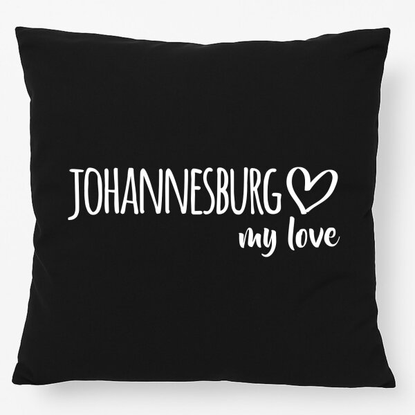 Kissen Johannesburg my love 40x40cm