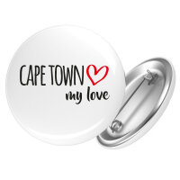 Button Cape Town my love Anstecker