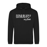 Unisex Hoodie Edinburgh my love Größe S-3XL