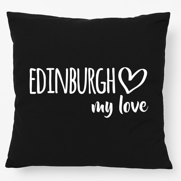 Kissen Edinburgh my love 40x40cm