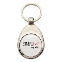 Schlüsselanhänger Edinburgh my love