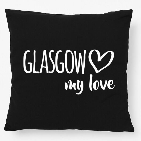 Kissen Glasgow my love 40x40cm