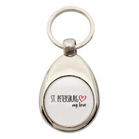 Schlüsselanhänger St. Petersburg my love