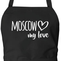 Schürze Moscow my love