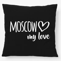 Kissen Moscow my love 40x40cm
