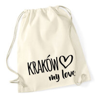 Turnbeutel Kraków my love 12 Liter