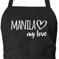 Schürze Manila my love