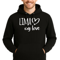 Unisex Hoodie Lima my love Größe S-3XL