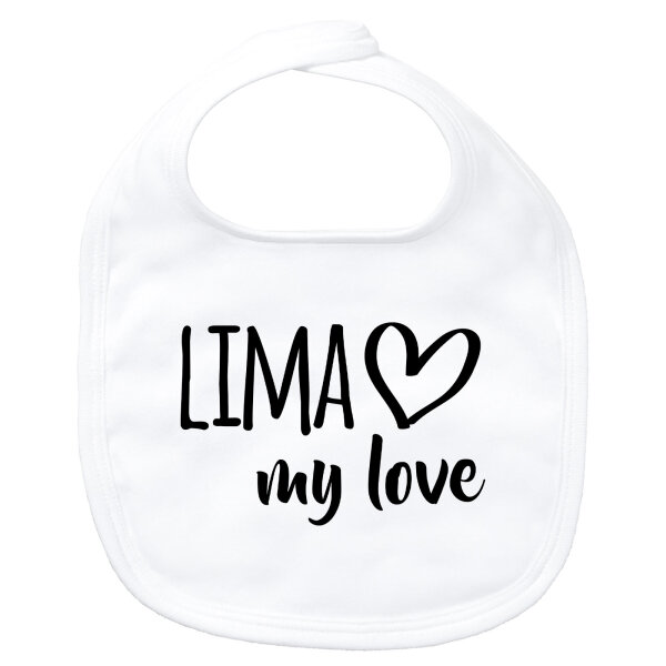 Baby Lätzchen Lima my love