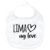 Baby Lätzchen Lima my love