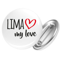 Button Lima my love Anstecker